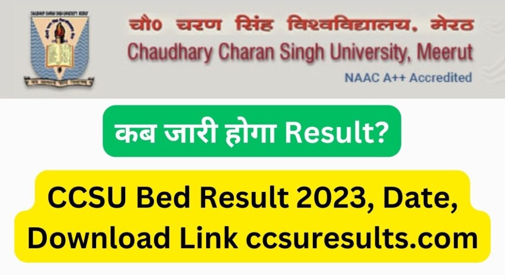 CCSU Bed Result 2023