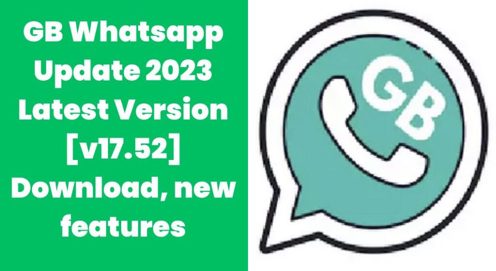 GB Whatsapp Update 2023