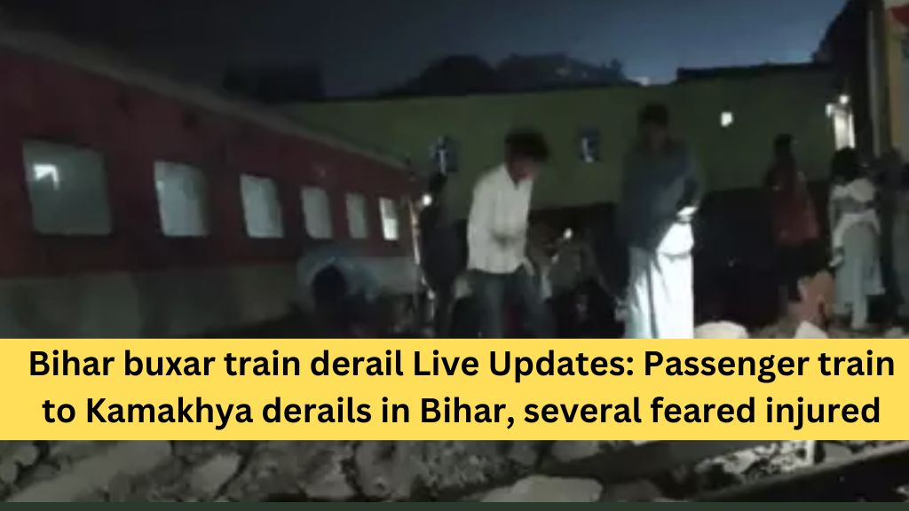 Bihar Buxar train derail Live Updates: 