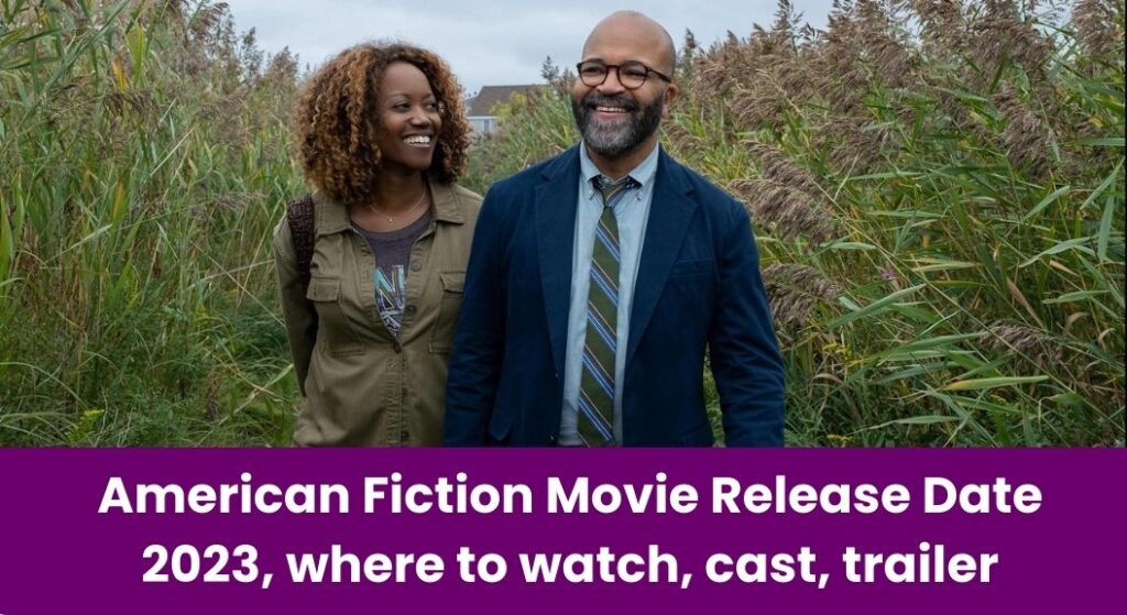 American Fiction Movie Release Date 2023